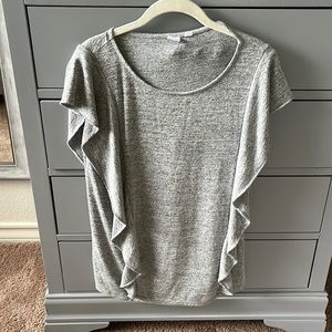 Gap flutter sleeve maternity top